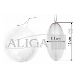 Medalion 12cm akrylowy  dwuczęściowy WYPUKŁY  , plexi AMG-12